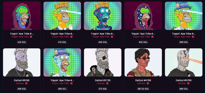 Magic Eden (as of May 25, 2022)