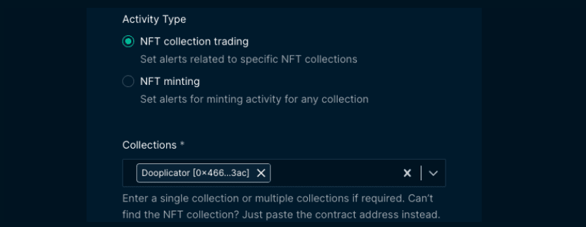 Advanced Alert Type: Smart NFT Airdrop Pro Label on Nansen Smart Alerts